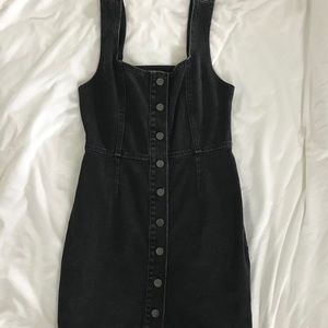 Urban Outfitters Button-Front Denim Dress